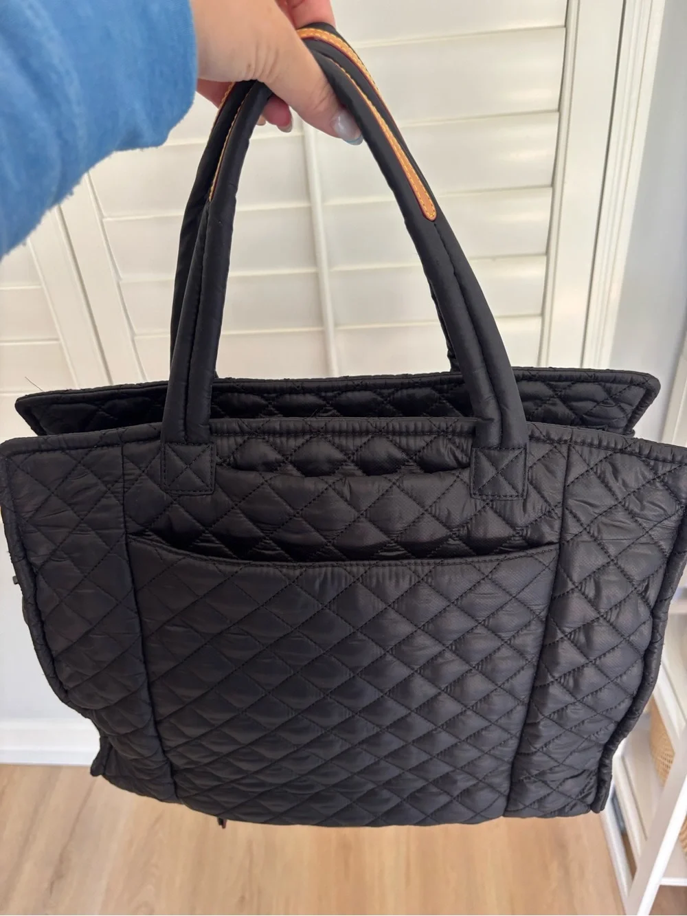 MZ Wallace Black Large Metro Box Tote II